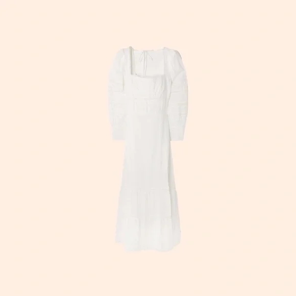 Reformation Dresses & Skirts - 1HR SALE ⚡Reformation Dolan Dress (White)